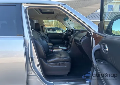 2017 Nissan Armada Sv/Sl/Platinum from USA, damaged, VIN JN8AY2NC5H9508553